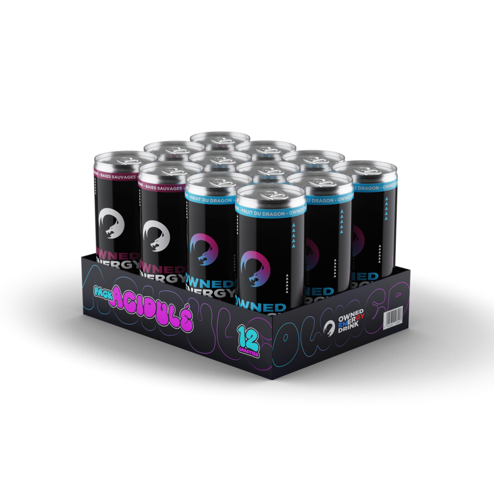 Pack Acidulé - 12 Canettes