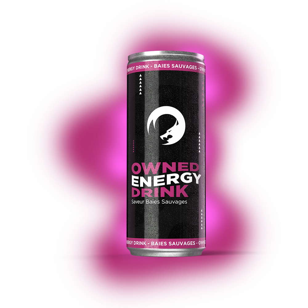Baie Sauvage - Owned Energy Drink 250ml (x6, x12 ou x24)