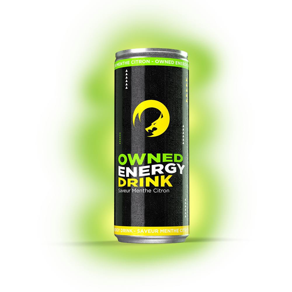 Citron Menthe - Owned Energy Drink 250ml (x6, x12 ou x24)